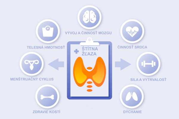 Riešenie problémov so štítnou žľazou